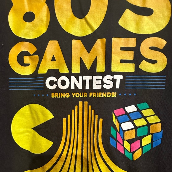 Pac man Rubik’s cube shirt men’s medium - Picture 2 of 4